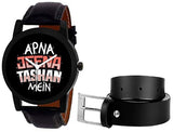 Combo For Men's Watch & Belt Vol - 1