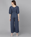 Women's Trendy Solid Crepe Jumpsuit