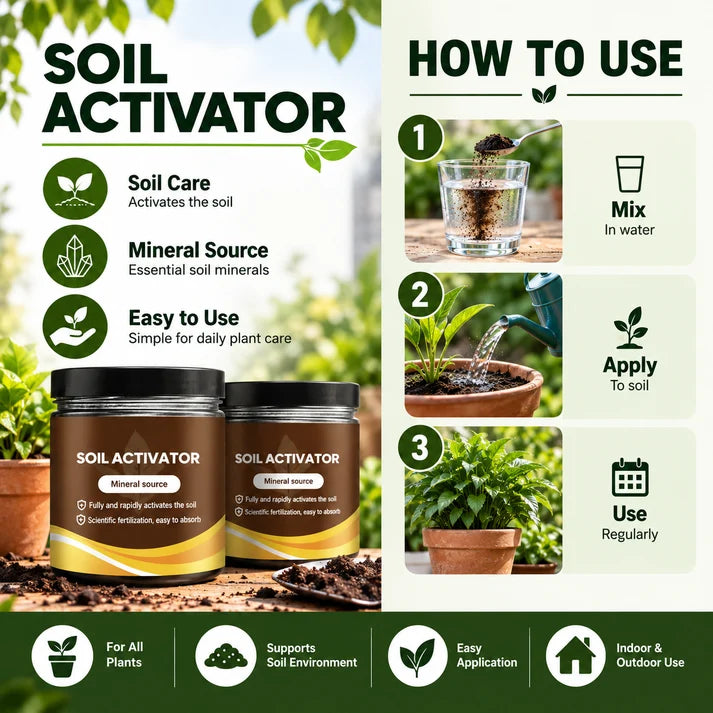 RootRise Soil Activator for Plants (Pack Of 2)