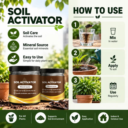 RootRise Soil Activator for Plants (Pack Of 2)